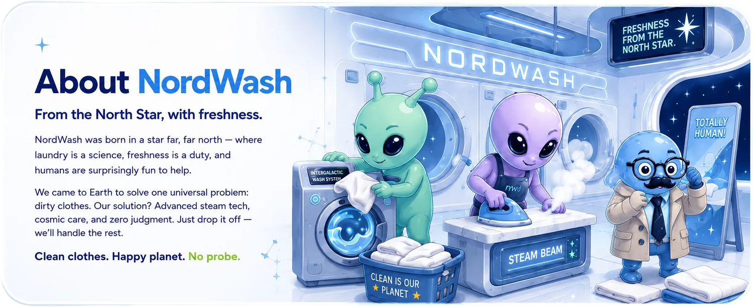 About NordWash — from the North Star, with freshness