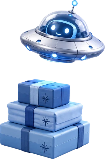 NordWash alien delivering clean laundry